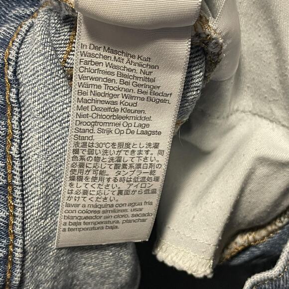 Madewell The Perfect Vintage Jean Womens 27 High Rise Straight Raw Hem Jeans - Picture 11 of 16